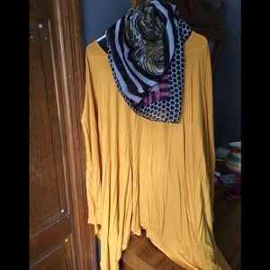 Reborn Gold tunic fits like 2x